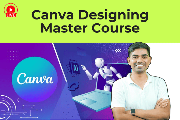 Live-Canva Graphics Design Master Course for 2025